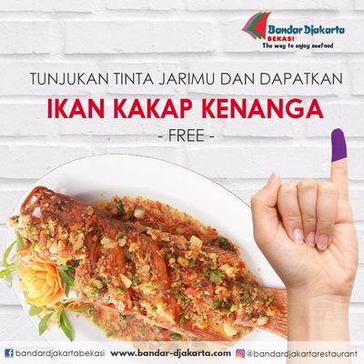 Sudah Mencoblos? Ada Promo Khusus dari 5 Restoran Ini Untuk Para Pemilih Pilkada