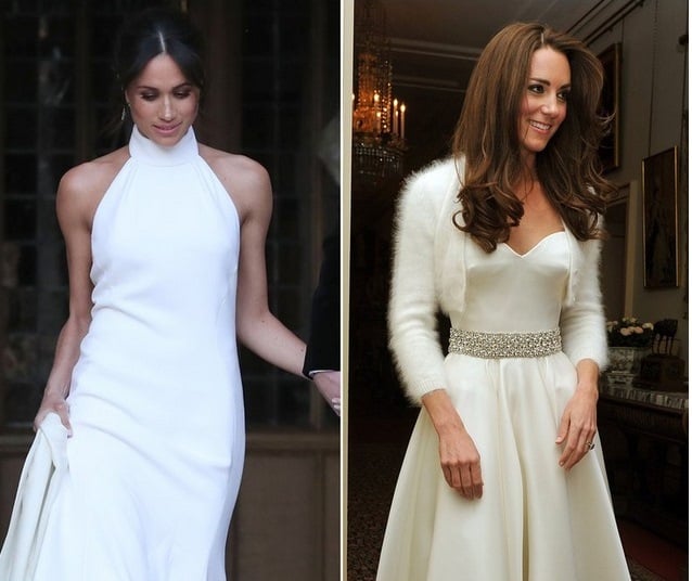 ROYAL WEDDING : Beda Selera Busana Meghan Markle dan Kate Middleton