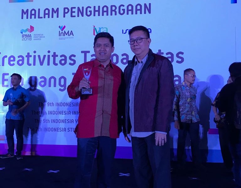 Hari Pers Nasional 2018: Bisnis Indonesia Boyong Penghargaan The Best  of National Newspaper