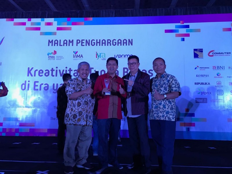 Hari Pers Nasional 2018: Bisnis Indonesia Boyong Penghargaan The Best  of National Newspaper