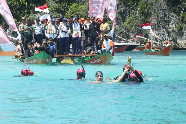 BNI Ikut Bawa Kirab Obor Asian Games 2018 ke Papua Barat