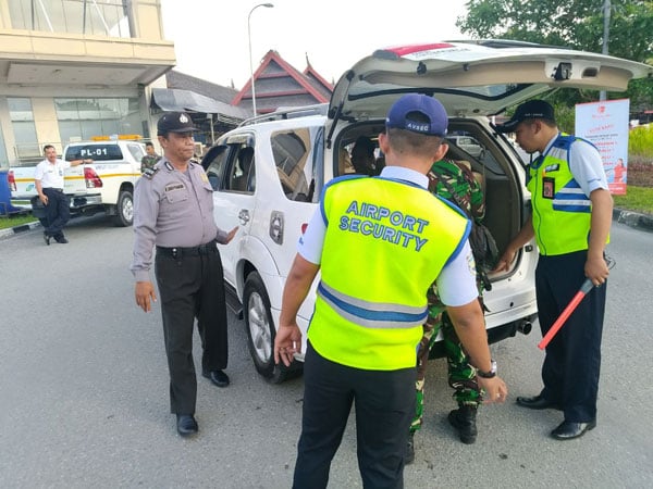 Antisipasi Ancaman Teror, Bandar Udara Internasional Sultan Aji Muhammad Sulaiman – Sepinggan Balikpapan Tingkatkan Keamanan