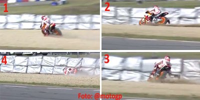 MotoGP Ceko: Lorenzo tercepat, Marquez Terjatuh, Rossi Posisi 6 di Latihan 1