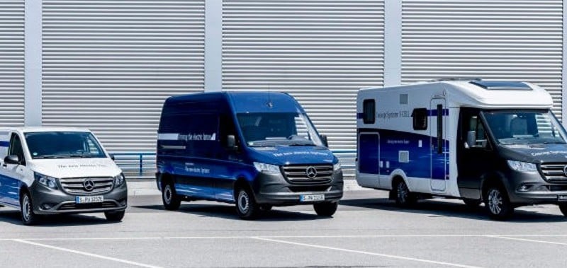 eDrive@VANs: Mercedes-Benz Sajikan Sprinter Hibrida Listrik dan Hidrogen