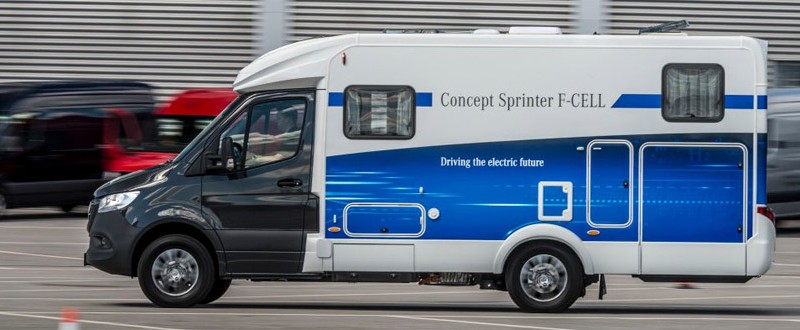 eDrive@VANs: Mercedes-Benz Sajikan Sprinter Hibrida Listrik dan Hidrogen