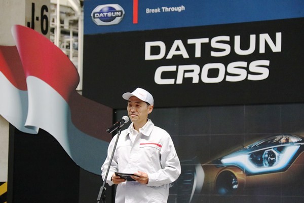 Nissan Mulai Produksi Datsun Cross di Purwakarta