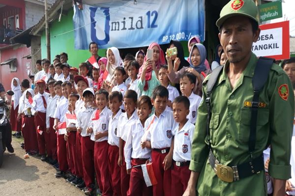 Bubur Kacang Hijau Desa Tangkil Sambut Jokowi dan Presiden World Bank