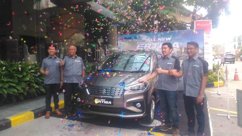 Suzuki Riau Bidik Penjualan 100 Unit All New Ertiga per Bulan