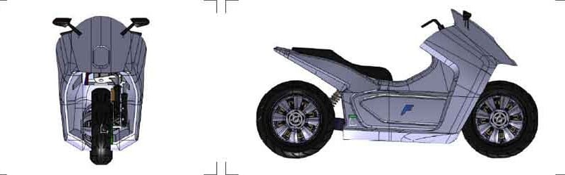 World Premier di GIMS 2018, Skuter Elektrik Fomm Berpenggerak 2 Roda
