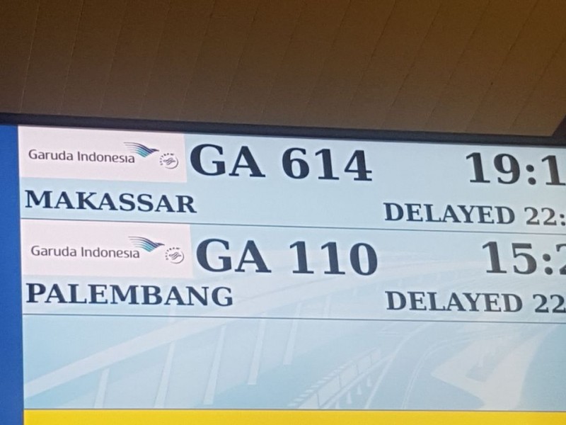 Sejumlah Jadwal Penerbangan Garuda Indonesia Delay Hingga Tiga Jam