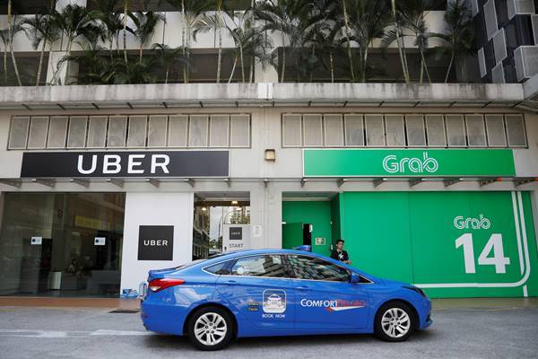 Merger, Uber Kuasai 27,5% Saham Grab