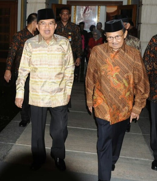 Wapres JK Silaturahmi ke Kediaman Habibie