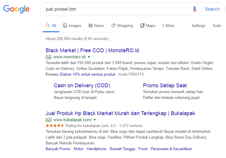 Ponsel Black Market Siap Diblokir, Penjualan Ilegal via Toko Online masih Marak