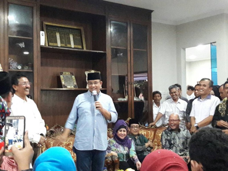 Begini Acara dan Foto-foto Syukuran Kemenangan Anies-Sandi di Pendopo 9