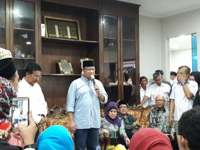 Begini Acara dan Foto-foto Syukuran Kemenangan Anies-Sandi di Pendopo 9