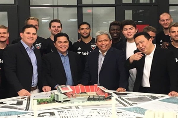 Fantastis! Erick Thohir Bangun Kandang DC United Senilai Rp 6 Triliun