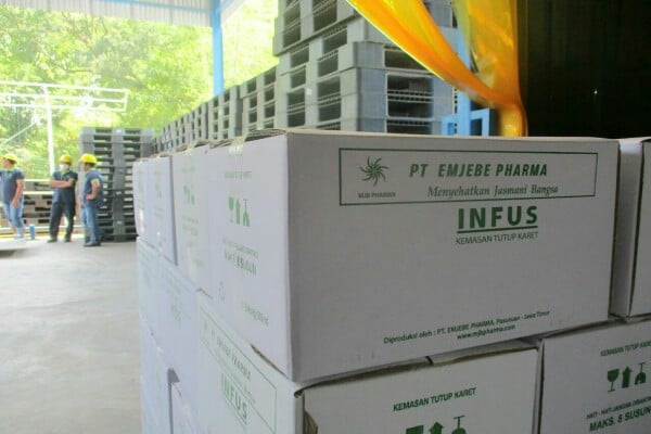 Gunakan Gas PGN, Pabrik Infus Emjebe Pharma Hemat 30%