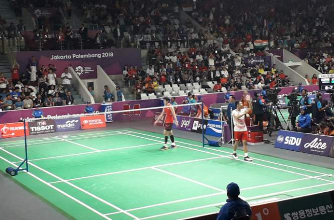 Hasil Bulu Tangkis Asian Games: Jonatan dan Ginting ke Semifinal