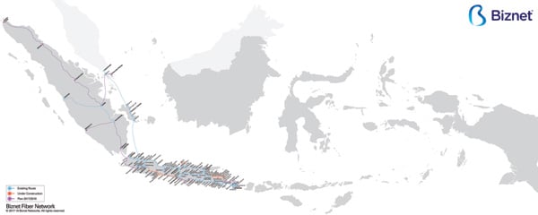 17 Tahun Berkarya, Biznet Terus Membangun Jaringan Fiber Optic di Kota Kecil dan Menengah