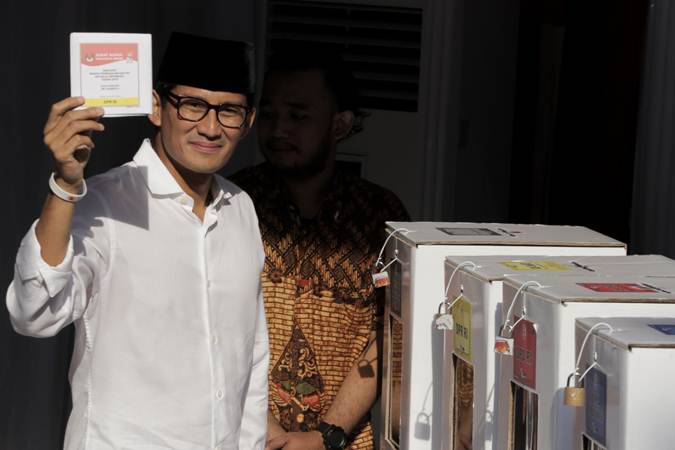 5 Berita Populer Nasional, Sandiaga Pastikan Tak Jadi Wagub DKI Lagi dan TKN Tak Tinggal Diam atas Klaim Kemenangan Kubu 02