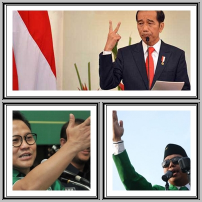 PILPRES 2019: Cak Imin vs Rommy, Jokowi: Dua Ketua Umum Itu Bersaing...