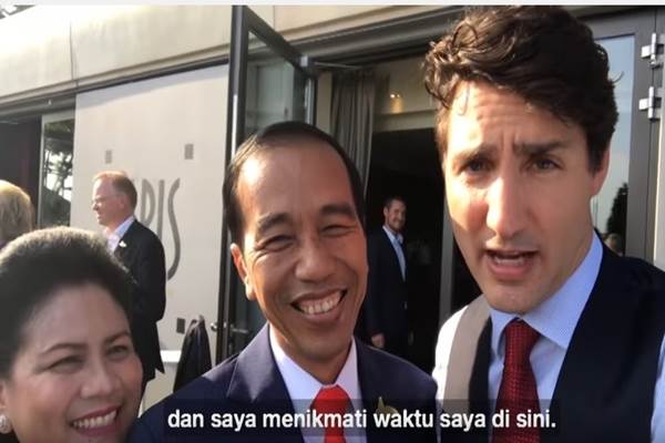 Video Blog Jokowi – Justin Trudeau Dipuji, Sempat Kagetkan Warga Kanada