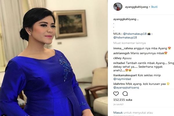 Foto-foto Cantik Kahiyang Ayu Jokowi Berkebaya Saat Hamil