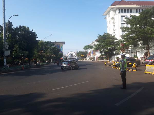 H-1 Lebaran, Jakarta Lengang, Ini Foto-fotonya