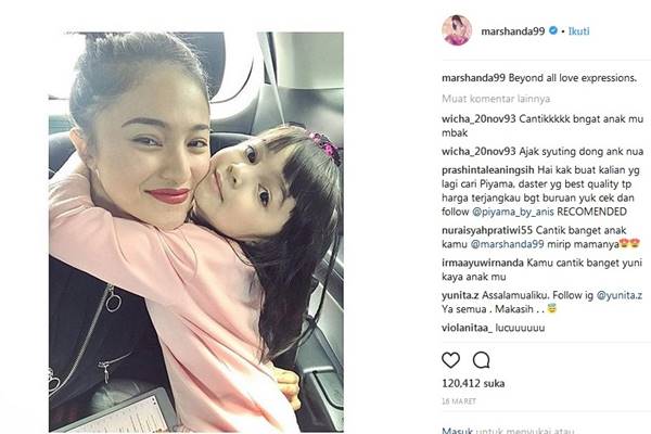 Marshanda ‘Curhat Rindu’ Anak dan Bipolar