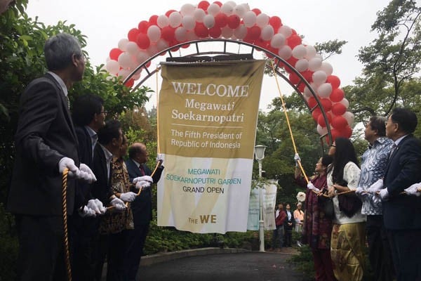 Ada Megawati Soekarnoputri Garden di Pulau Jeju