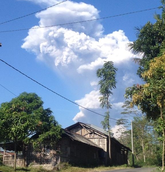 Merapi Meletus Disertai Gemuruh dan Tekanan Sedang