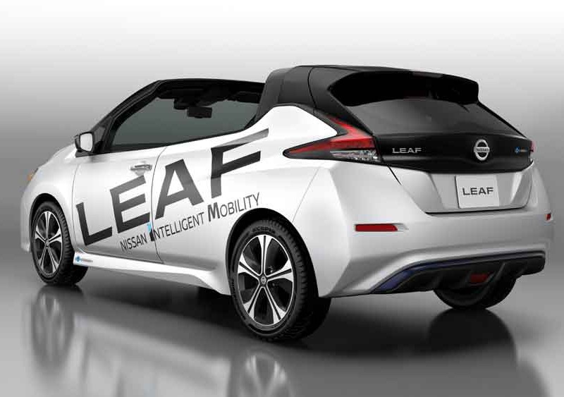 Nissan Pamerkan Model Terbaru LEAF Terbuka, Begini Tampilannya