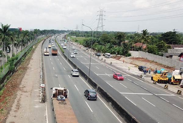 Peningkatan Kapasitas Lajur Jalan Tol Tangerang-Merak Berlanjut