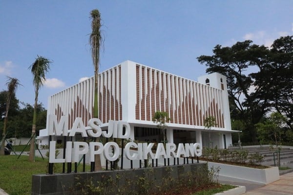 Dibangun Akhir Januari 2017, Masjid Lippo Cikarang Diresmikan