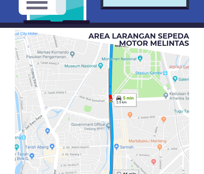 MA Batalkan Pergub DKI Soal Pembatasan Lalu Lintas Sepeda Motor