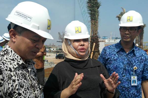 Progres Pembangunan Tanggul Pantai Jakarta Tahap 2 Sudah 56,14 Persen