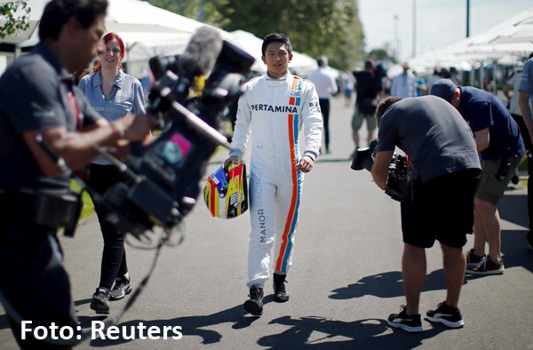 Balap F1: Inilah Aksi Rio Haryanto Sirkuit  Albert Park