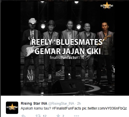 GRANDFINAL RISING STAR INDONESIA: Fakta Unik versi @RisingStar_INA tentang Hanin, Bluesmates, Indah, dan Ghaitsa