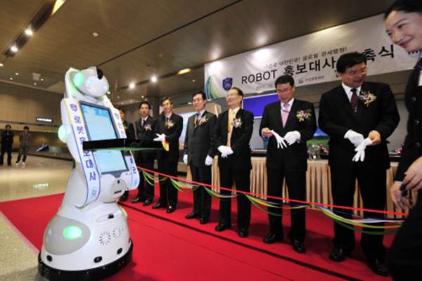 Robot-robot ‘Invasi’ Bandara Incheon