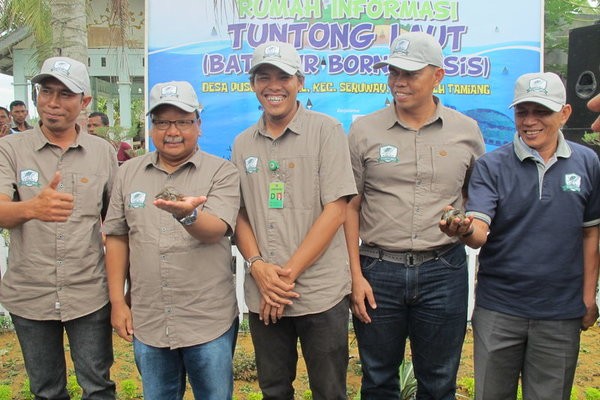 Pertamina EP Dukung Konservasi Tuntong Laut Lewat Rumah Informasi  