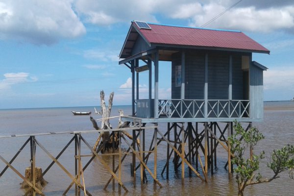 Melihat dari Dekat Pembangunan Pelabuhan Tol Laut Kenyamukan