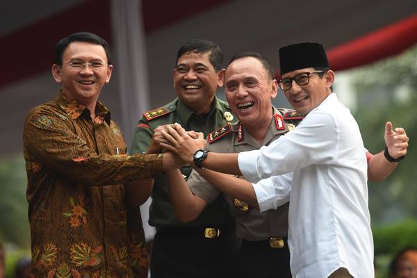 PILGUB DKI 2017 : Jokowi Minta Ulama Bikin Suasana Kondusif