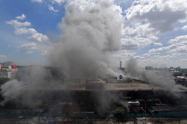 Pasar Senen Sudah Sembilan Kali Terbakar