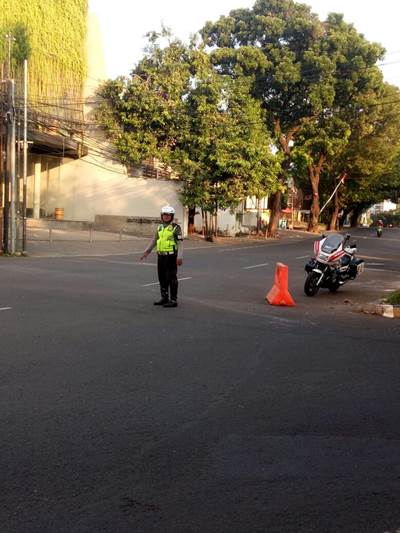 H-1 Lebaran, Jakarta Lengang, Ini Foto-fotonya