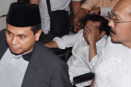 Berikut Foto-foto Pemindahan Setya Novanto dari RSCM ke Rutan KPK