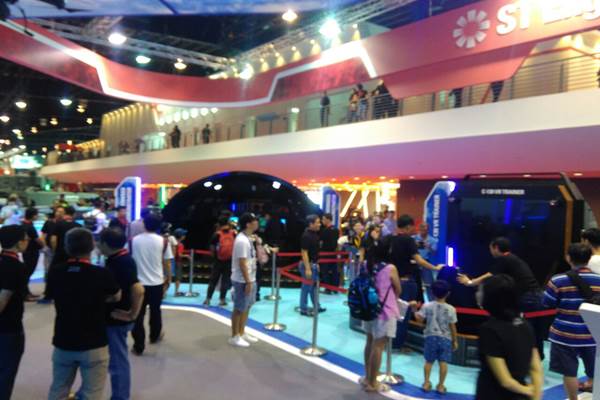 Singapore Airshow 2018 : Pengunjung Serbu Booth Tuan Rumah