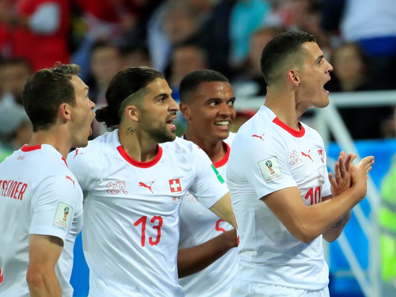 PIALA DUNIA 2018: Swiss Tumbangkan Serbia 2-1