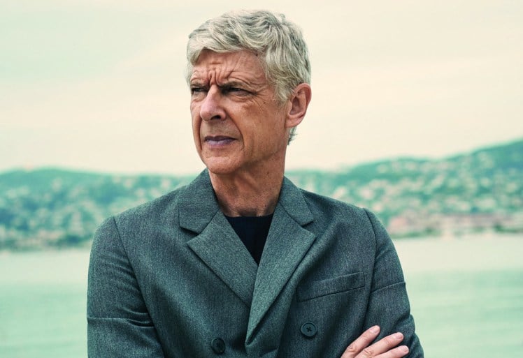 Begini Gaya Arsene Wenger Saat Jadi Model di Majalah L’Equipe