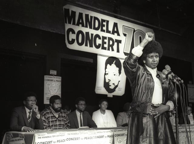 Winnie Mandela, Perginya Pejuang antiapharteid dan HAM