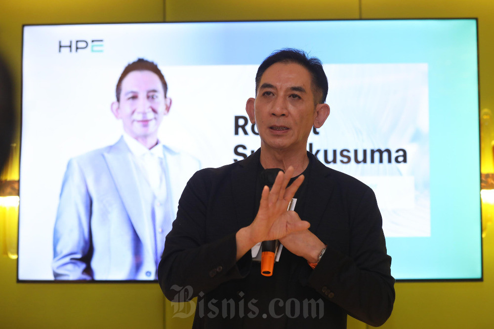 Country Manager Indonesia & Philippines HPE Networking Robert Suryakusuma pada diskusi Hewlett Packard Enterprise (HPE) Discover More CXO Executive Luncheon di Jakarta, Rabu (11/2/2026). / Bisnis-Himawan L. Nugraha